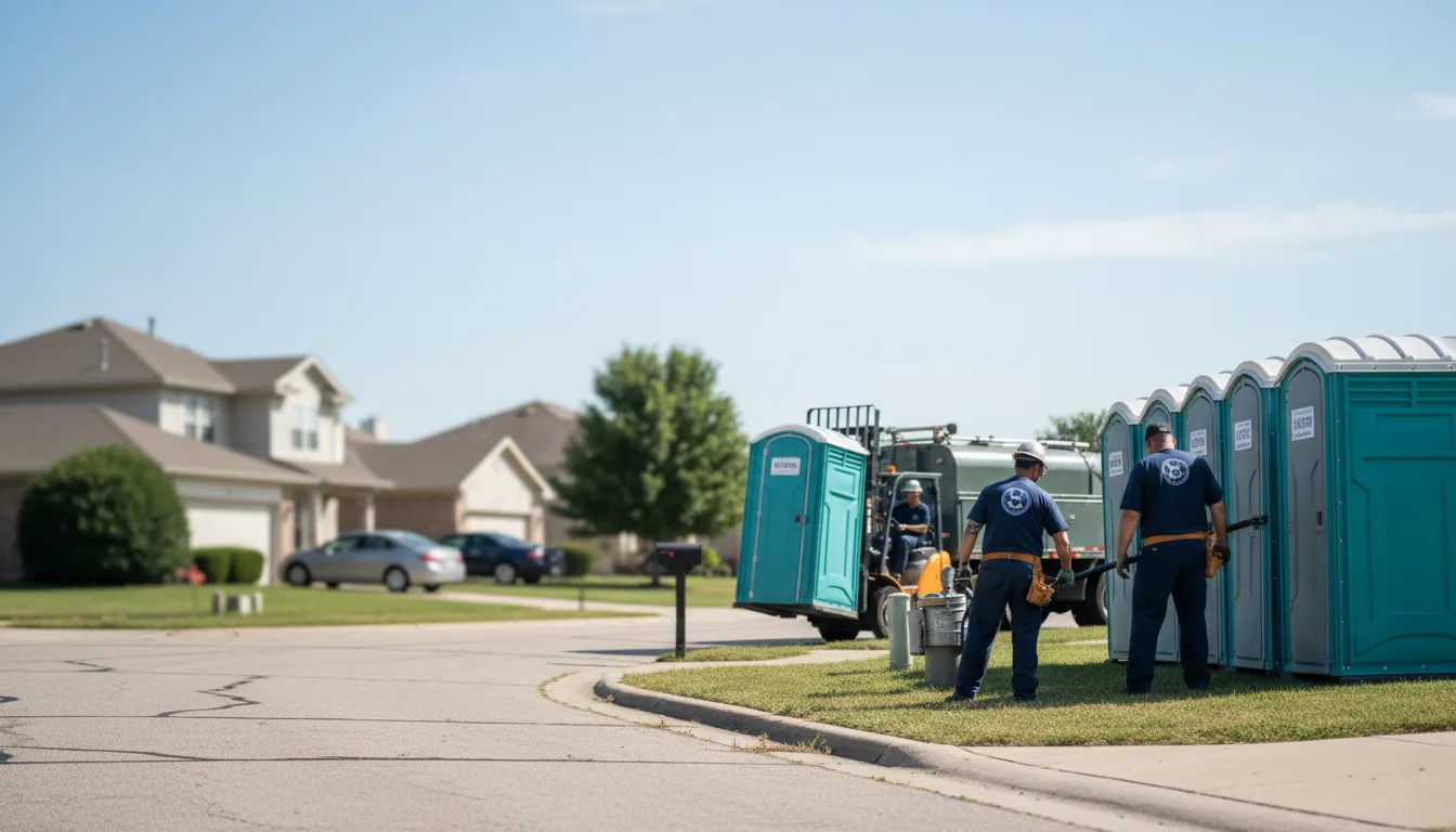 Porta Potty Rental in Sycamore, IL near me